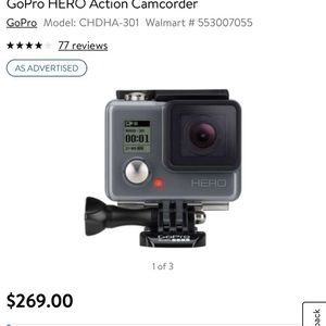 gopro hero and accessories